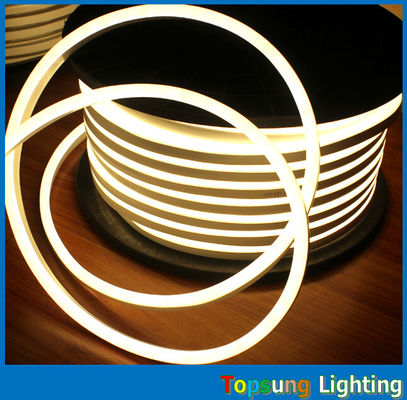 Anti-UV 82' (((25m) spool 10*18mm ultra ince Fleksibel Noel dekorasyonu için LED ışığı