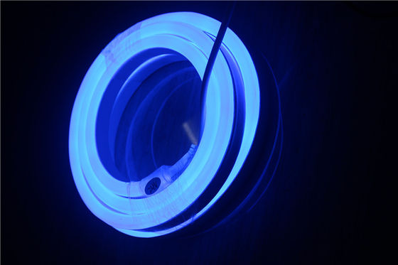 164ft spool 24V 14x26mm En parlak mavi LED neon flex ip68 2835 smd led neon