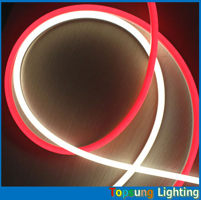mini boyutlu LED neon ışığı 8.5*17mm su geçirmez IP65 pembe neon flex led ışığı