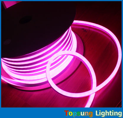 Modaya uygun 8.5*17mm LED neon flex ışığı 30000 ömür boyu pembe ip ışığı