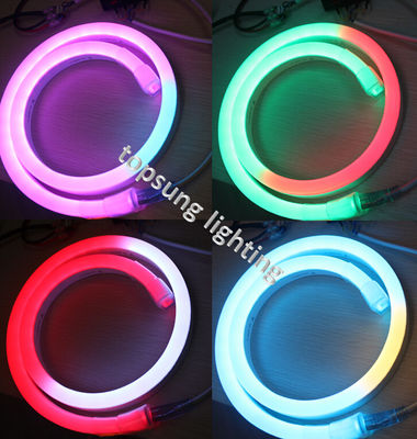 24v led neon dijital ışık 14*26mm pil ile çalışan neon ip ışıkları