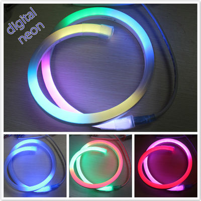 Dekorasyon için 24V renk değişimi RGB dijital LED fleks neon ışığı
