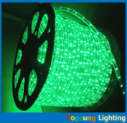 Noel LED ışığı 110/220v 2 tel yuvarlak LED neon ip ışığı