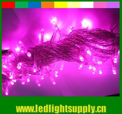 12v Beyaz LED Noel Işığı 100 ampul 10m /Set İç ve Dış