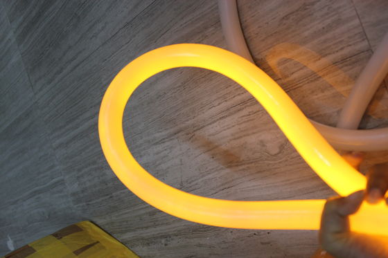 Sıcak satış 360 derece bina sarı 110v pvc neon flex lambaları bina için