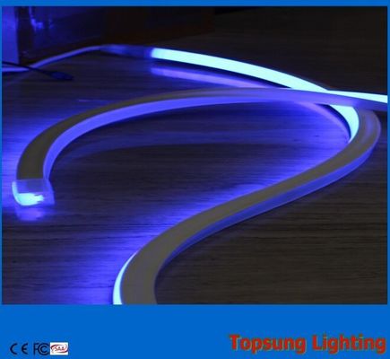 En kaliteli kare mavi neon esnek ışık 110v 120LEDs/m açık bina için