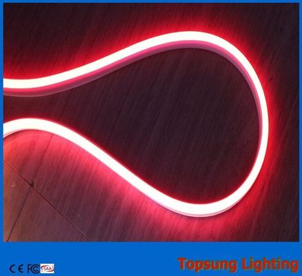 Eğilebilir 12v kırmızı çift taraflı neon LED ışık, dış mekan iç mekanlar için