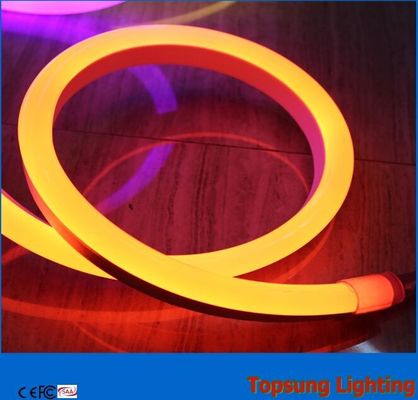 80LED/m su geçirmez çift taraflı esnek LED neon ışığı 12v sarı renk