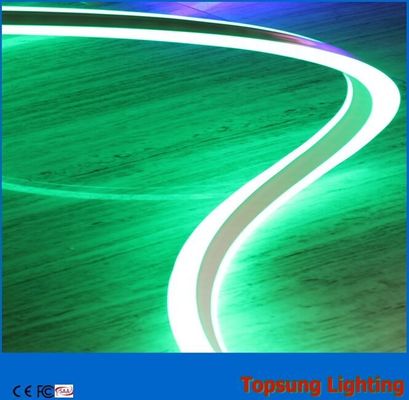 Yeni Çin ürünleri 110v yeşil iki taraflı LED neon esnek şeridi IP67 açık hava için