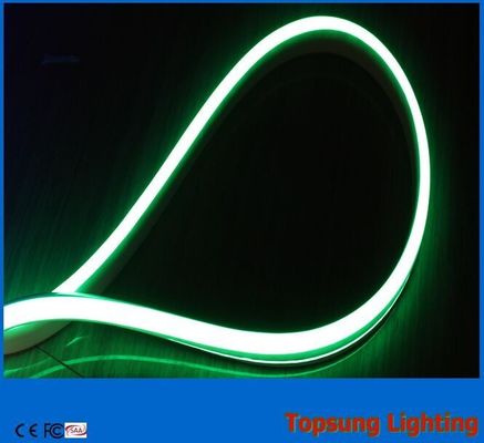 taşınabilir dış mekan 12v yeşil iki taraflı LED neon esnek lambaları