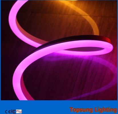 220v mor çift taraflı neon flex bina dekorasyonu LED ışığı