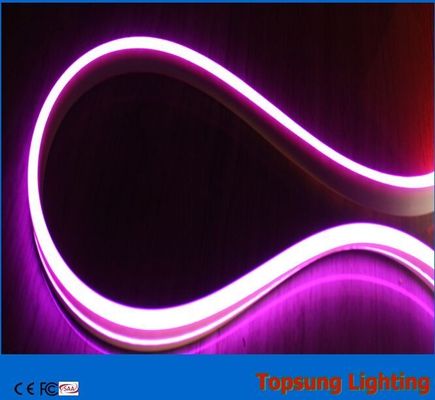 220v mor çift taraflı neon flex bina dekorasyonu LED ışığı