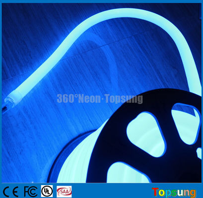 82' bobin 12V DC mavi 360 LED neon ticari için