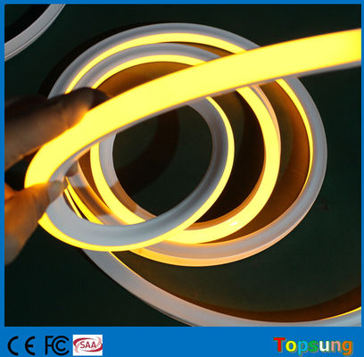 Anti-UV Süt Beyaz PVC Sarı LED Neon Flex Işık Dekorasyon için
