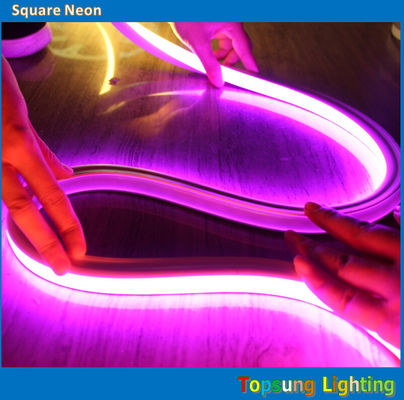 220v Pembe LED Neon Flex İp Işığı 16*16m Kolay Kurulum