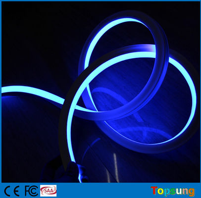 Yüksek kaliteli LED kare 100v 16*16m mavi neon esnek ip yeraltı için