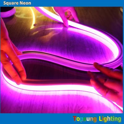 Güzel 120v pembe 16*16m spool led ışık neon esnek ip dekorasyon için