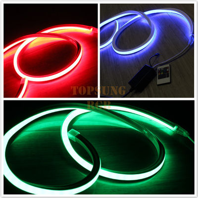 Dekorasyon için yüksek kaliteli kare 24v 16*16m LED neon fleks ışık RGB
