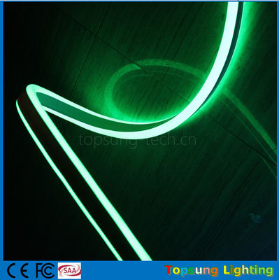 Toptan satış 230V iki taraflı yeşil LED neon esnek kablo binalar için
