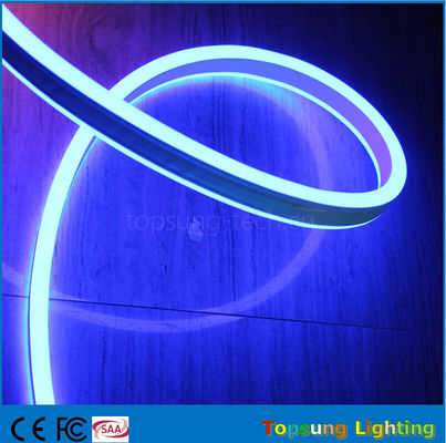 24v çift taraflı mavi LED neon esnek ışığı yeni tasarımla dış mekan için