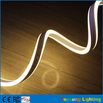 Dekorasyon için yüksek kaliteli 24V çift taraflı sıcak beyaz LED neon ışığı