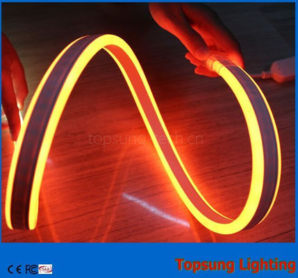 Sıcak satış 12V çift taraflı turuncu LED neon esnek ışığı yüksek kaliteli