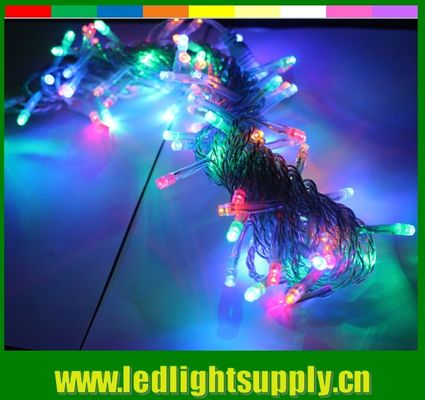 Güzel RGB renk değiştiren LED Noel lambaları toptan 24V 100 LED