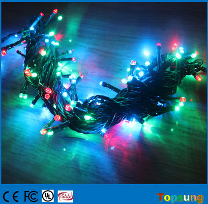 10m bağlantılı Anti Soğuk 5mm renkleri değişen açık hava Noel LED ip ışıkları