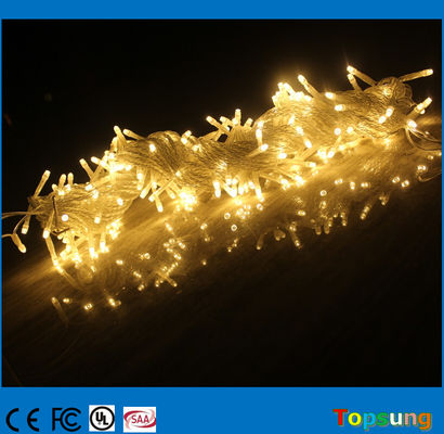 Açık hava 10m bağlantılı LED Noel ipli ışıklar sıcak beyaz satışta