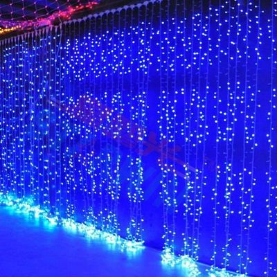 240v Tatil Dekorasyon Işıkları LED Noel Işıkları Dışarıda Perde