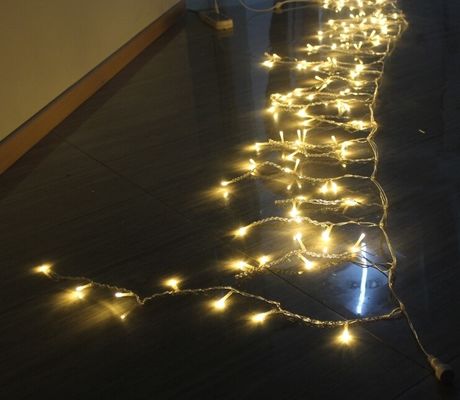 Yeni gelen LED 12V Noel ışıkları dış mekan için su geçirmez güneş buzlu ışıklar