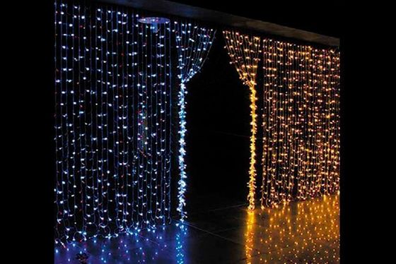 Toptan satış 12V Noel dekoratif ip ışıkları binalar için ağ ışıkları