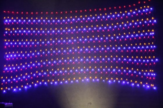 Yeni gelen 240V Noel dekoratif ip ışıkları binalar için ağ ışıkları