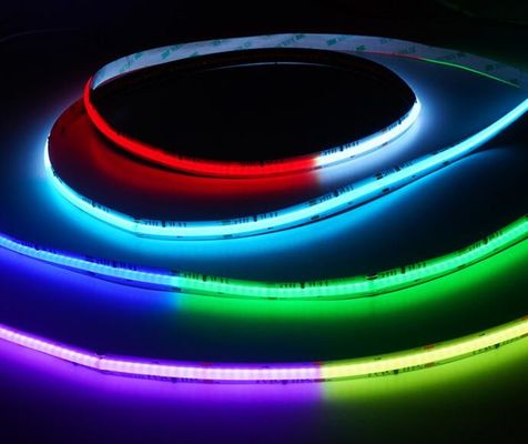 Topsung Smart adreslendirilebilir SK6812 LED şerit ışığı DMX esnek dijital LED ışık şerit piksel rgb LED şerit