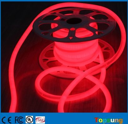 360 derece 120LED/M 16mm yuvarlak LED neon fleks lambaları 24V IP67 kırmızı renk