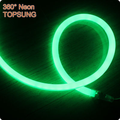 12V IP67 yuvarlak LED neon fleks 16mm mini 360 derece yeşil ip ışık yumuşak tüp