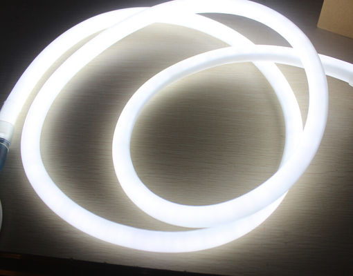 360 derece yayılan yuvarlak LED neon fleks DC24V 16 mm çaplı tüp açık beyaz