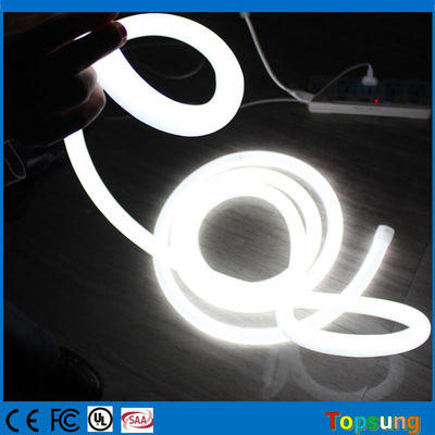 360 derece yayılan yuvarlak LED neon fleks DC24V 16 mm çaplı tüp açık beyaz