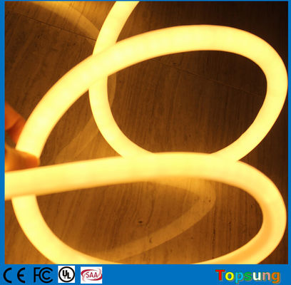 Sıcak beyaz 16mm 360 derece yuvarlak LED neon tüpü PVC led dekorasyon neon 110v