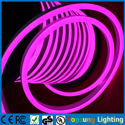 Festival dekorasyonu AC 110V esnek neon ip ışığı 14*26mm IP67 yumuşak tüp ışığı 120v