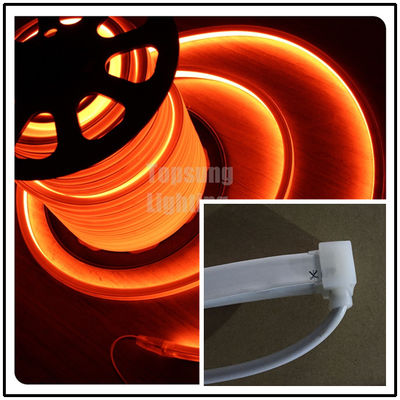 AC 220V Orange LED Neon Flex Işık SMD2835 50000 Saat Çalışma Süresi