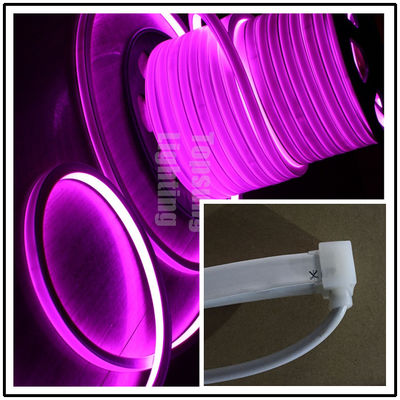 Sıcak satış 16*16mm kare şeklinde neon flex 110v pembe LED neon tüpü ip68