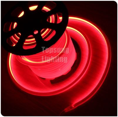 Kırmızı Renkli LED Neon Flex Işığı LED Neon İp Işığı 16*16mm Kare Ip68 AC 110v