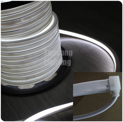 Yeni 12v beyaz silikon esnek neon-flex led ip ışıkları kare 16x16mm anti-UV PVC neon şeridi üst görünüm 2835 smd