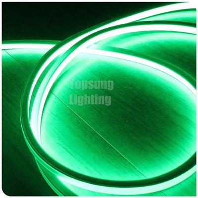 DC 12V LED neon flex 16x16mm kare düz ip ışığı 120SMD/M yeşil dış mekan dekorasyon ışığı