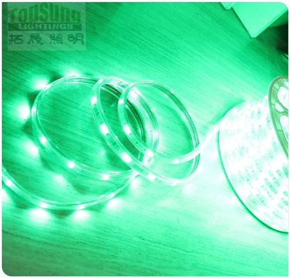 İnanılmaz 110V AC LED şerit 5050 smd yeşil 60LED/m şerit esnek LED şerit