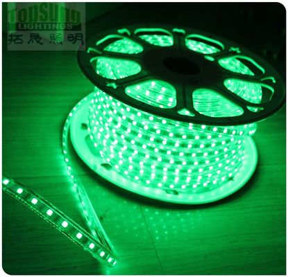 İnanılmaz 110V AC LED şerit 5050 smd yeşil 60LED/m şerit esnek LED şerit