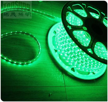 Yeni gelen 220V AC LED şerit esnek LED şerit 5050 smd yeşil 60LED/m şerit