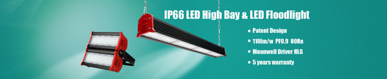 Yeni tasarlanmış patlama geçirmez doğrusal LED yüksek bay ışık Topsung 150W