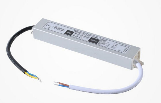 24v 20w Su geçirmez LED Sürücü Güç kaynağı Kabloya Bağlan